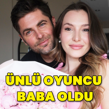 Ünlü oyuncu baba oldu