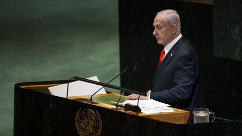 Netanyahu BM'de protesto edildi