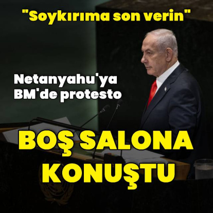 Netanyahu BM'de protesto edildi