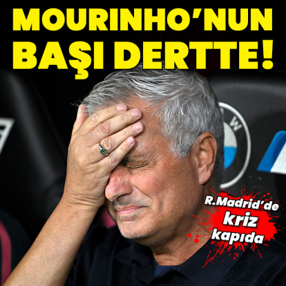 Mourinho'nun başı dertte!