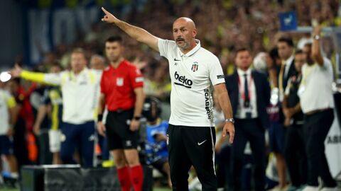 Beşiktaş'ta teknik direktör Vincenzo Italiano, Süper Lig'de alınan Alanyaspor