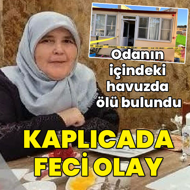 Odanın içindeki havuzda ölü bulundu! Kaplıcada feci olay