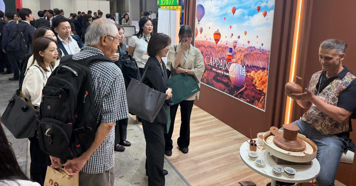 Kapadokya, Japonya Turizm Fuarı'nda büyük ilgi gördü