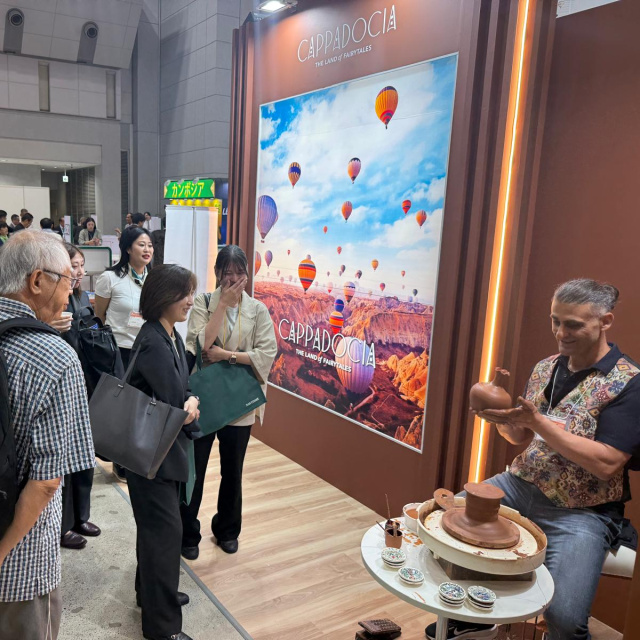 Kapadokya, Japonya Turizm Fuarı'nda büyük ilgi gördü