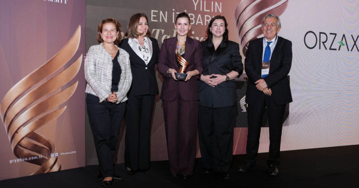 Gıda takviyesi kategorisinde Türkiye’nin en itibarlı markası seçildi