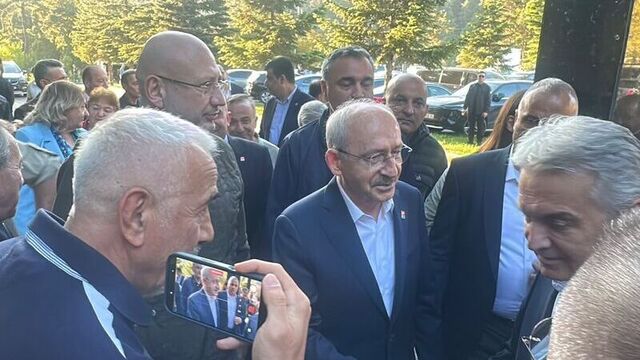 Kılıçdaroğlu, Bolu Abant'a geldi