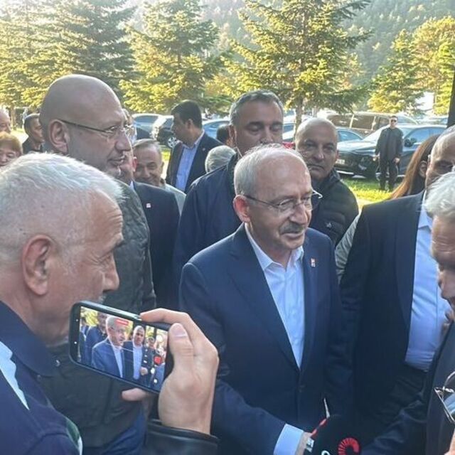 Kılıçdaroğlu, Bolu Abant'a geldi