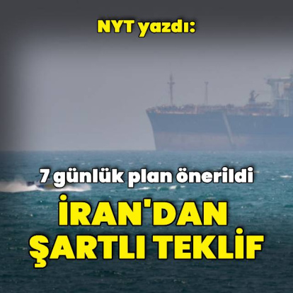 "İran 7 günlük bir plan sundu"