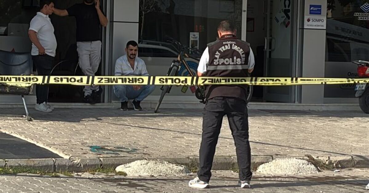 Balkonda çay içerken düştü