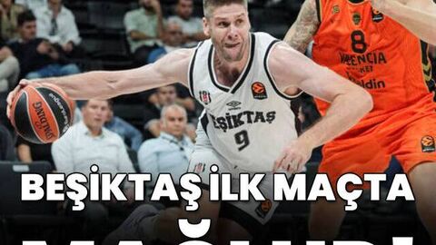 Beşiktaş sezona mağlubiyetle başladı!