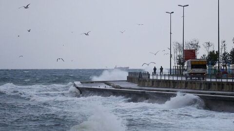 Marmara Denizi için fırtına uyarısı