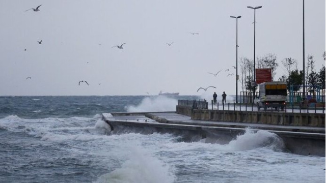 Marmara Denizi için fırtına uyarısı