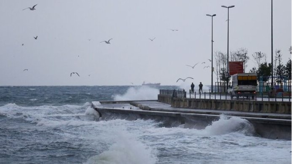 Marmara Denizi için fırtına uyarısı