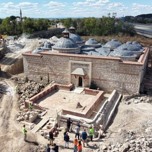 Osmanlı'nın 'en süslü' hamamı yeniden hayat buluyor
