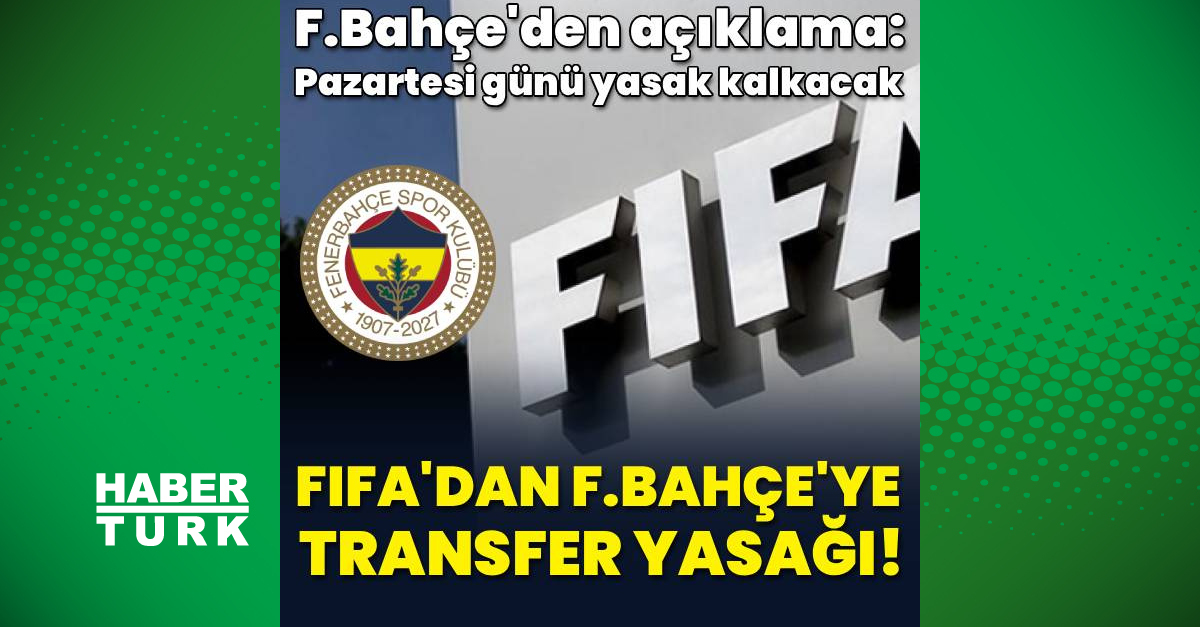 FIFA'dan F.Bahçe'ye 3 dönem transfer yasağı!