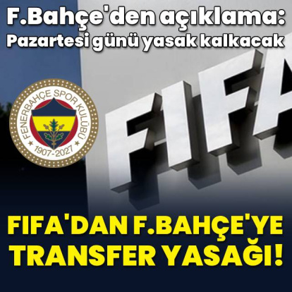 FIFA'dan F.Bahçe'ye 3 dönem transfer yasağı!