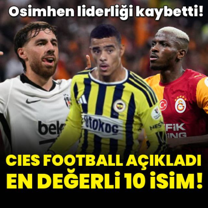 İşte Süper Lig'in en değerli 10 ismi!