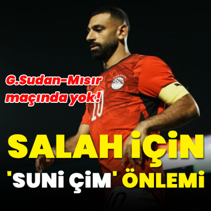 Mısır'dan Salah için 'suni çim' önlemi!
