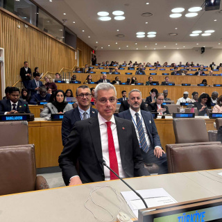 Bakan Memişoğlu'ndan BM'de Gazze mesajı