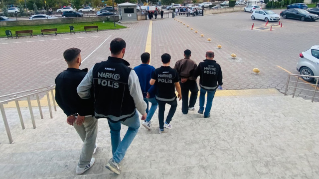 Kırıkkale'de uyuşturucu operasyonu