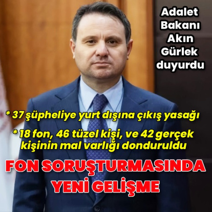 42 kişinin malvarlığı donduruldu