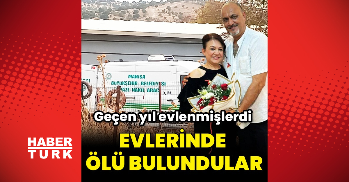Manisa’da evli çift evinde öldürüldü