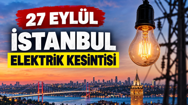 İstanbul'da 12 ilçede elektrik kesintisi!