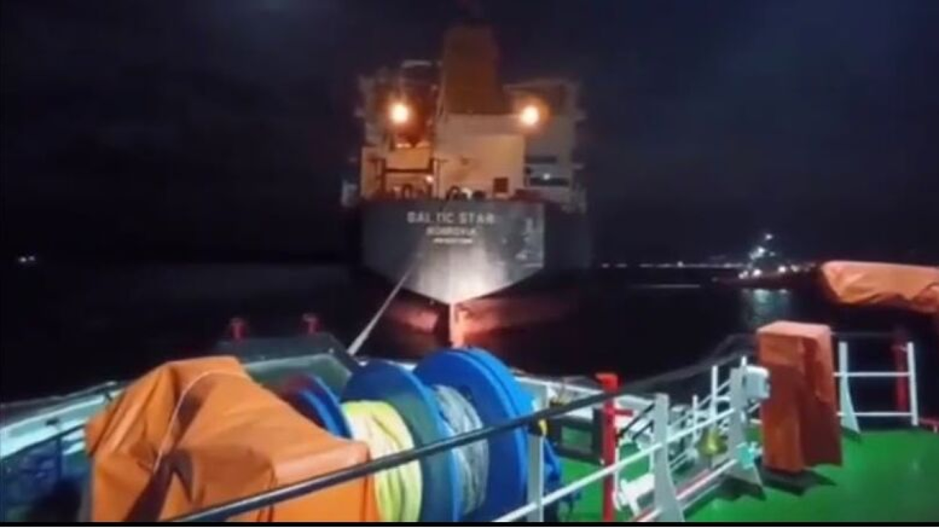 Çanakkale Boğazı'nda kimyasal tanker gemisi arızalandı