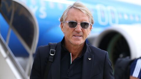 İtalya'nın teknik direktörü Roberto Mancini , UEFA Uluslar A Ligi 1