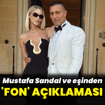 Sandal ve eşinden 'fon' açıklaması