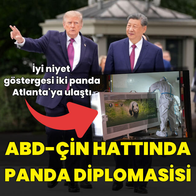 ABD-Çin hattında panda diplomasisi