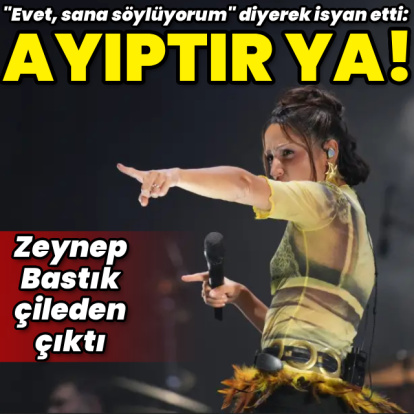 "Ne yaşıyorsunuz, ayıptır ya!"