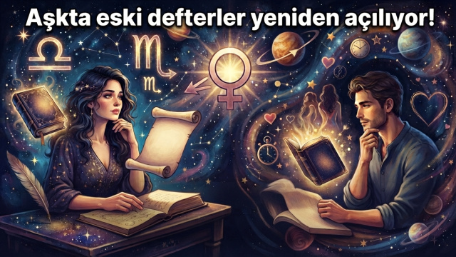 Aşkta eski defterler yeniden açılıyor!