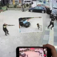 İki taraf da tetiğe bastı! Başkent'te kanlı düellonun görüntüsü çıktı