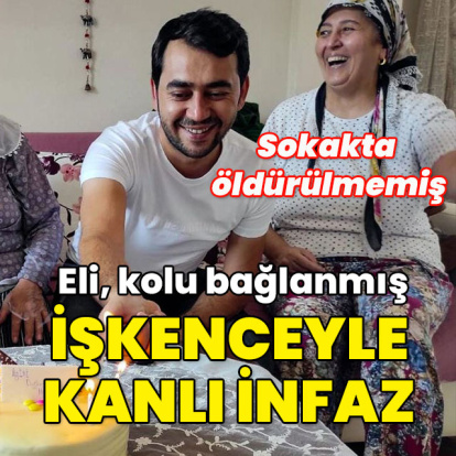 Sokakta öldürülmemiş... Eli, kolu bağlanmış işkenceyle kanlı infaz