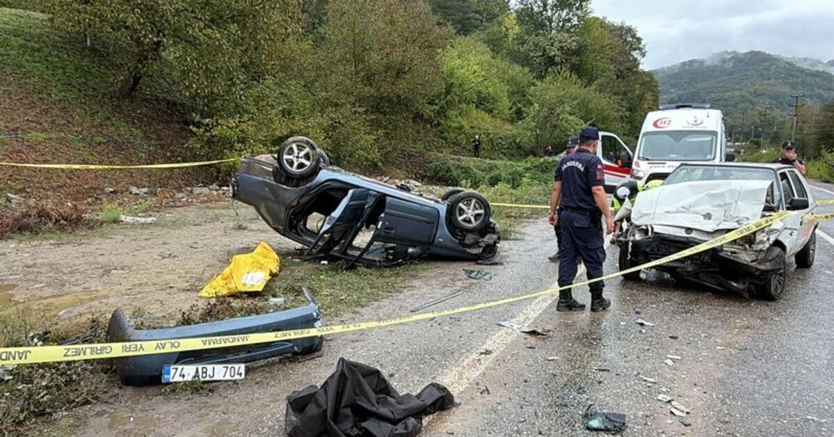 Bartın'da kahreden olay!