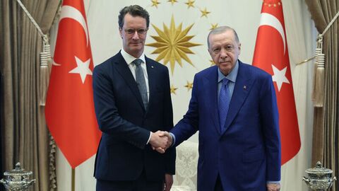 Cumhurbaşkanı Erdoğan, Hendrik Wüst ile görüştü