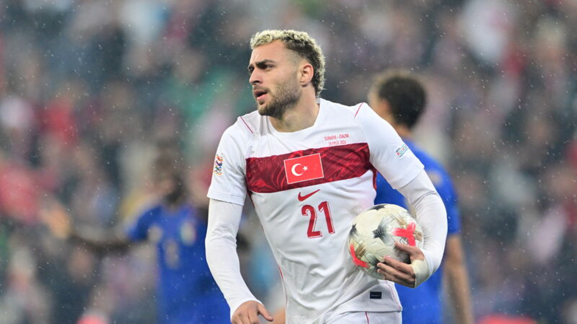 Barış Alper Yılmaz, milli forma ile 6. golünü attı