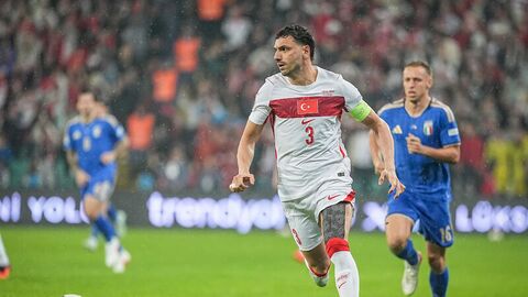A Milli Futbol Takımımız'ın defans oyuncusu Merih Demiral, UEFA Uluslar A Ligi … | Hatay Masası | Haberler analizi