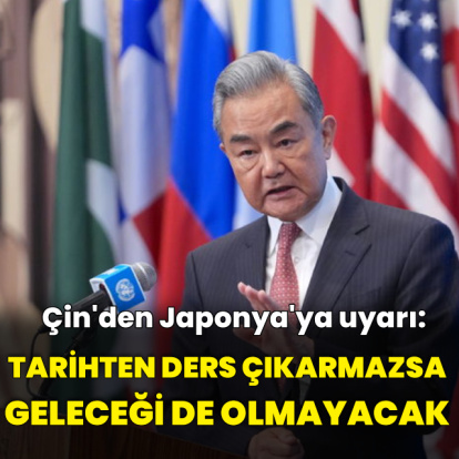 Çin'den Japonya'ya uyarı