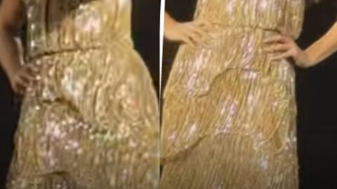 Bir markanın elçisi olarak Paris Moda Haftası'na giden oyuncu Serenay Sarıkaya,…
