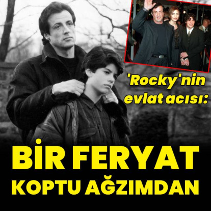 "Bir feryat koptu ağzımdan"