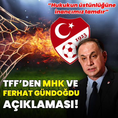 TFF'den Ferhat Gündoğdu açıklaması!