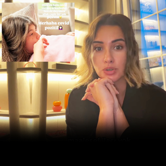 Kızı koronavirüse yakalandı