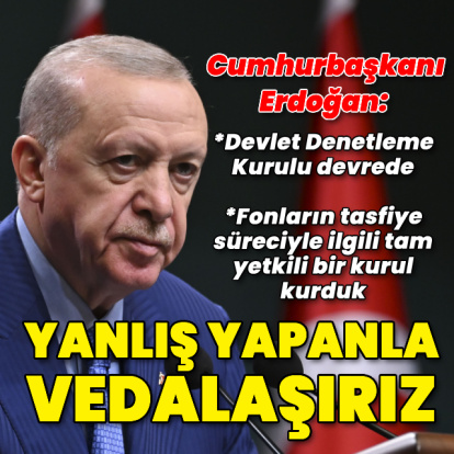Cumhurbaşkanı Erdoğan: Nefsine yenik düşenle vedalaşırız