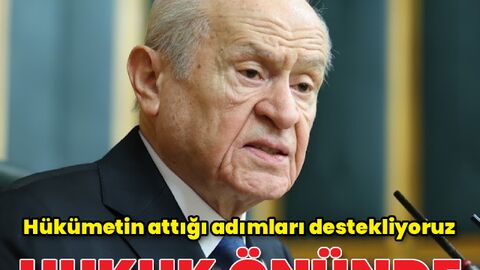Bahçeli'den fon krizi açıklaması