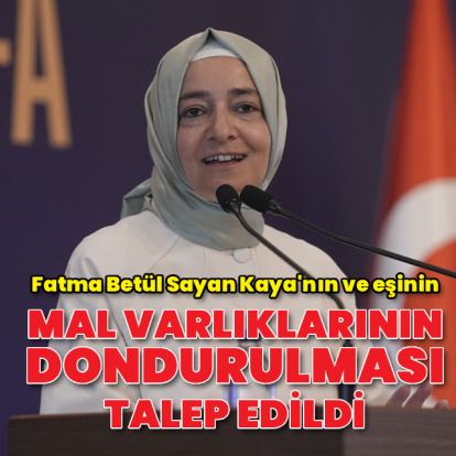 Kaya ailesinin mal varlıklarının dondurulması talebi