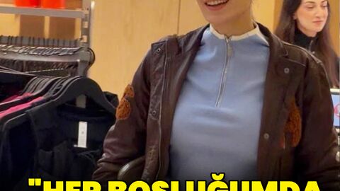"Her boşluğumda spor yapıyorum"