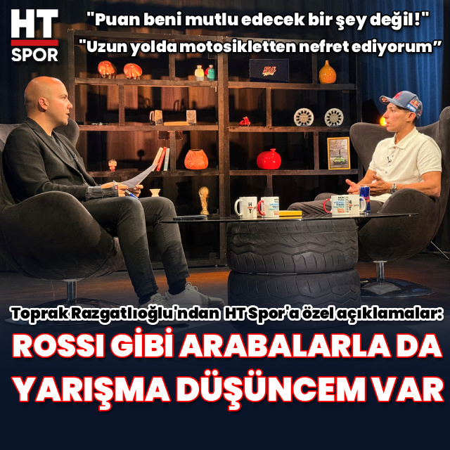 Razgatlıoğlu'nda HT Spor'a özel açıklamalar!