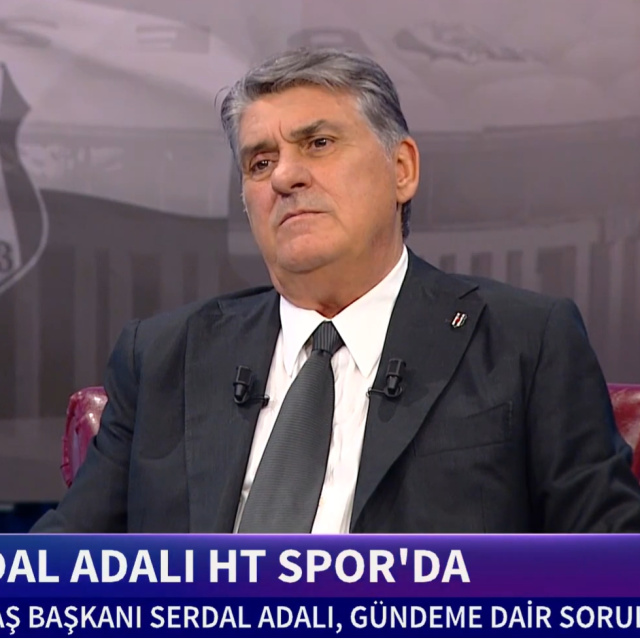 Beşiktaş Başkanı Adalı'dan HT Spor'a flaş açıklamalar!